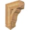 Ekena Millwork Olympic Arts & Crafts Rough Sawn Bracket, Western Red Cedar, 6"W x 18"D x 22"H BKT06X18X22OLY03RWR - alternate 1